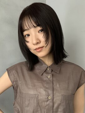 ガーランドギンザ(Garland Ginza) レイヤー　ボブ 顔まわりカット