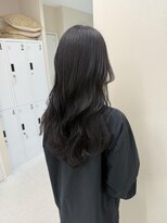 エトレ(ETRE)&nbsp;レイヤーカット×暗髪カラー／グレージュカラー