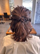 マーズ 山本丸橋店(Mars) ヘアセット×ハーフアップ