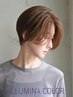 初回40％OFF☆カット+イルミナ使用白髪ぼかしカラー+髪質改善TR　￥9720