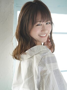 エルズ 大宮店(ailes) ゆるふわ×セミロング[大宮/大宮駅/大宮ショート/大宮パーマ]