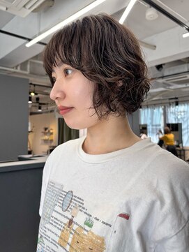 ジアン テラス(GIEN TERRASSE) ミニボブレイヤー/ボブパーマ/ゆるふわパーマ@重里