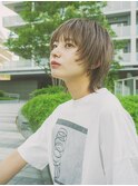 salon sea　とわ　ベージュカラー×カジュアルウルフ