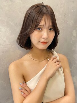 トルネード(TORNADO) 韓国ボブ くびれボブ タッセルカット 顎下ボブ 表参道 M20250727