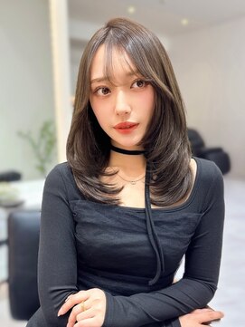 エレリー 和歌山店(EleRe) イルミナカラーバイカルテ髪質改善ワンホンレイヤーカットa12