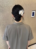 ヘアメイク マリア 福岡天神西通り(hair make MARIA)&nbsp;綺麗めシニヨン