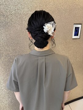 ヘアメイク マリア 福岡天神西通り(hair make MARIA) 綺麗めシニヨン