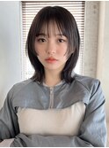 イメチェン美髪小顔似合わせカットサイドバングレイヤーカット