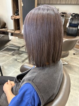 バセット バイ アルター 鎌取店(basset by aL-ter) 暗めカラー/デザインカラー/フェイスフレーミング