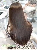 艶髪ストレート髪質改善._.