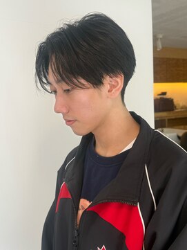 オルカ(ORCA) センターパート メンズカット ニュアンスパーマ