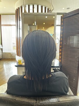 デザイナーズ ヘア リンクス 美容室リンクス(Designer's Hair LINK'S) ミディアムウルフ