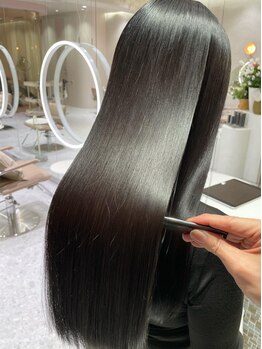 美髪特化salon*カラーも艶がある髪だからこそ"綺麗"*髪のダメージに合わせた薬剤配合*[恵比寿駅]