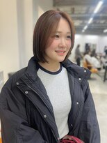 ソピ バイ インビテーション(sopi by invitation) ボブ/バッサリボブ/ベージュ/丸みボブ