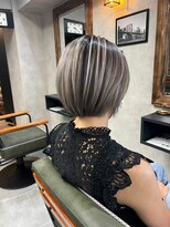 サニー 渋谷(SUNNY) バレイヤージュ、ハイライト、レイヤーカット、ダブルカラー