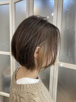 カシータ フロル 尾張旭店(Casita flor)&nbsp;イヤリングカラー　ミルクティーベージュ