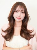 【La fith】韓国風スタイル×マロンブラウン×レイヤーカット