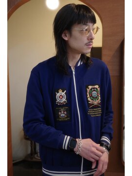 エディ(Edy) メンズウルフカットローライト外国人風眉毛カット岡山