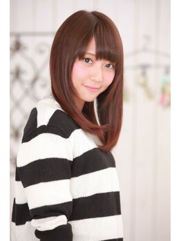 ラポールヘア イオンタウン羽倉崎店の写真/《30代～40代の大人女性から高い支持》お得なクーポンでいつまでもお洒落が楽しめるカラースタイルを♪