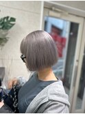 タッセルボブ/ラベンダーグレージュ