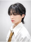 韓国アイドル風シースルーマッシュ/韓国/ダウンパーマ/松戸