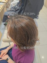アッシュ 北千住店(Ash)&nbsp;白髪ぼかしハイライトカラー