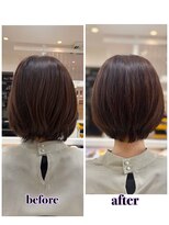 ユニティ 戸塚店 透明感☆スッキリショートボブ