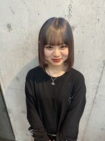 シア(XIA) ルーツカラー×ボブ