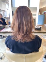 スーパーカット キタサンジュウニショップ(SUPER CUT KITA32SHOP)&nbsp;セミロング　レイヤースタイル　簡単スタイリング　20代30代40代