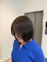 アヴァンスアンス 広島袋町店(AVANCE.ens)&nbsp;【 ブリーチなしダブルカラー×透明感greige 】