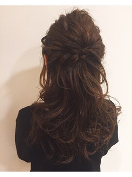 カミノート(kaminote) ハーフアップ