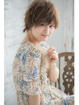 フォルテ 草薙店 かわいいナチュラルショートスタイル