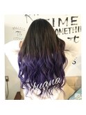 パープルグラデーション