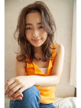 レニーバイエース(LANY by ACE) 【LANY 横浜】レイヤーミディ×シアーグレージュ