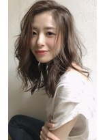 チョビー 銀座(chobii)&nbsp;[桜井]デジタルパーマイルミナカラー グレージュカラー