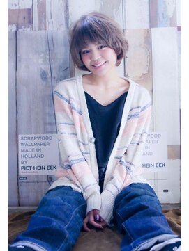 レニーバイエース(LANY by ACE) 【LANY 横浜】 大人可愛いショートボブ×スモーキーベージュ