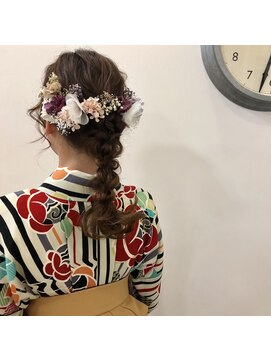 ジュール イオンモールKYOTO店(Jour) 【Jour京都：北谷】編みおろしヘア