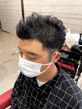 サクラ(SAKURA) くせ毛を活かしたメンズパーマ