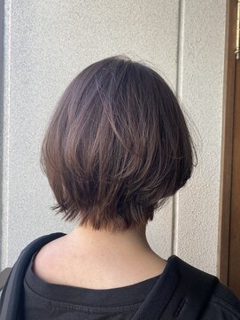 リバレッジ 広尾(Leverage) ラベンダーブラウンショートヘア