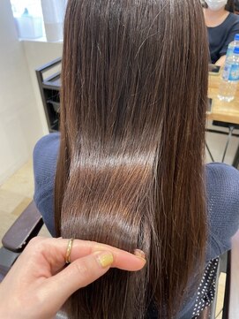 リソ 銀座(RISO) 【30代40代50代】広がり髪に酸熱トリートメント【RISO銀座】