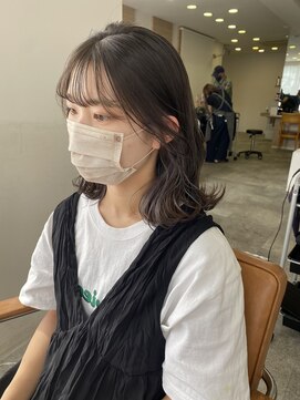 シェノン 武庫之荘(CHAINON) セクションカラー/グラデーションカラー/ペールベージュ