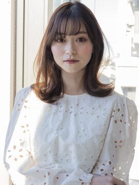 アフロート ギンザ(AFLOAT GINZA) 【白川】20代30代40代大人可愛いくびれヘア斜めバング23.2.22