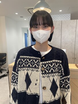 ヘアガーデン オフ(hair garden off) 切りっぱなしボブ