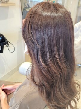 美容室 亜美香 ☆亜美香　柔らかベージュロングウェーブ☆