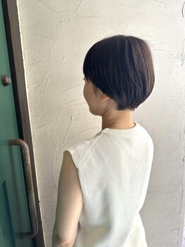 アンサンブル(ensemble)の写真/ショートヘアにしたいけど不安…そんな方は≪ensemble≫へ！納得いくカットをご提供致します。