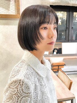 ディッセンバー 渋谷(December) 【December】ブリーチ無し透明感グレージュカラー×髪質改善