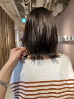 ヘアーエスクールシーユー 枚方T-SITE店(hair S.COEUR×Cu) ボブレイヤー/伸ばし中