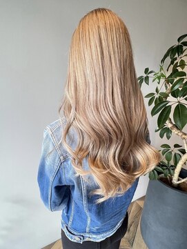 セロ 東辻井店(SERO) 【SERO東辻井】ロングレイヤー/プラチナブロンド/ハイトーン