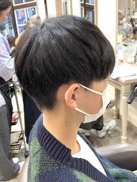 アルターリール(aL ter Rire) ハイライト/マッシュパーマ/ウルフ/アッシュブラック/中村郁未