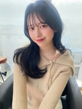 アリスバイアフロート 自由が丘(ALICe by AFLOAT) レイヤーカット/韓国巻き/グレージュ 【自由が丘】